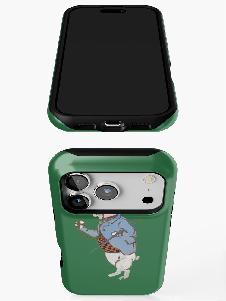 Thumbnail 3 of 4, iPhone Case, White Rabbit designed and sold by TheTimeMachine.