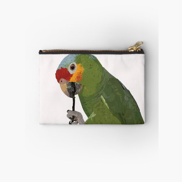 Artikelvorschau, Der Amazonas mit der roten Front (Amazona autumnalis) entworfen und verkauft von obscurite.