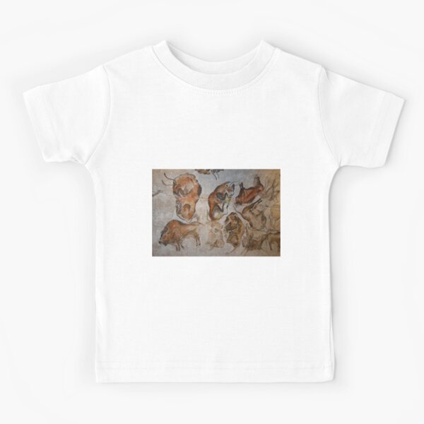 Altamira Bisons. Altamira cave paintings Kids T-Shirt