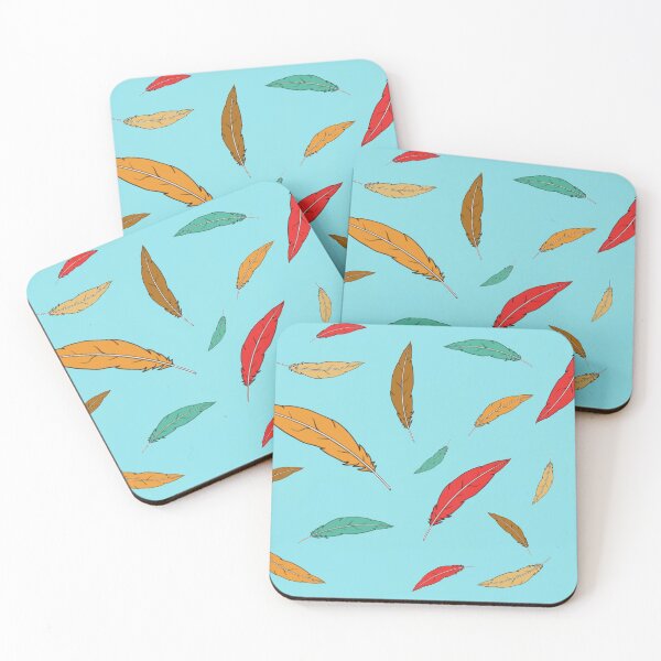 Item preview, Falling Feathers Pattern designed and sold by WearWolfStudios.