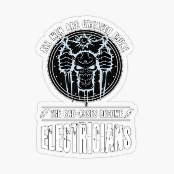 Item preview, Bad Ass Electricians designed and sold by CockTees.
