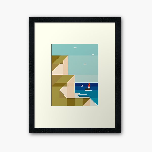 Seacliffs Framed Art Print