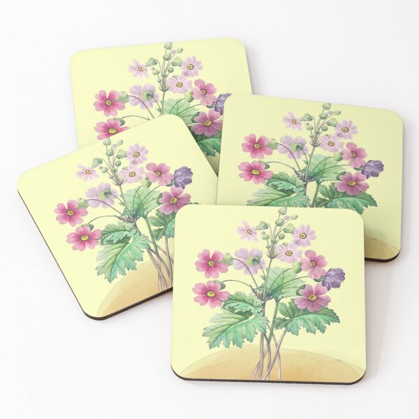 Item preview, Best Wishes, Vintage Primrose Flowers designed and sold by JoyforU.