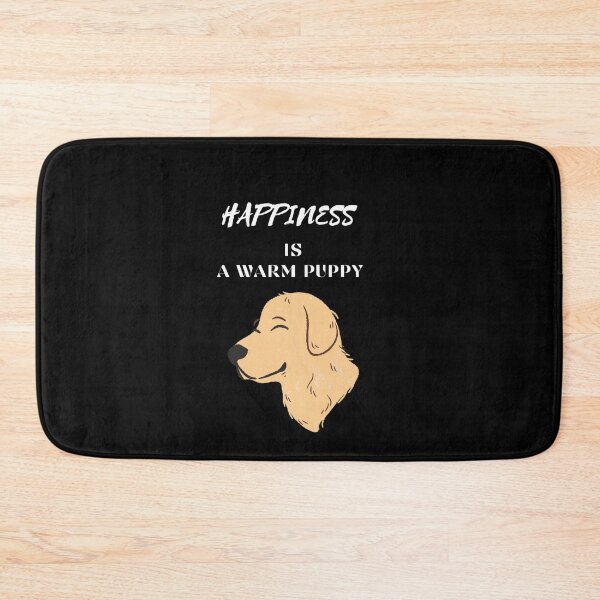 Item preview, Happiness is a warm puppy  designed and sold by NGstil.