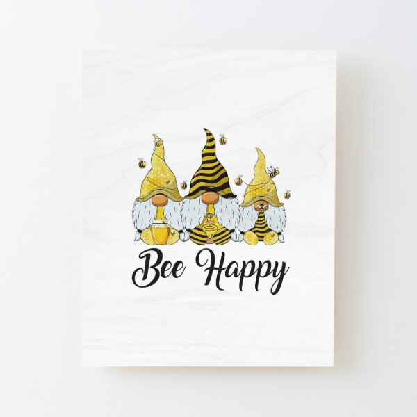 Bumble bee gnome cute cartoon yellow Royalty Free Vector