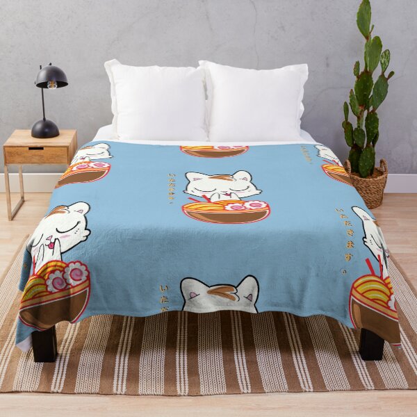 Item preview, Ramen noodle and Cute Kawaii Cat anime designed and sold by koonam.