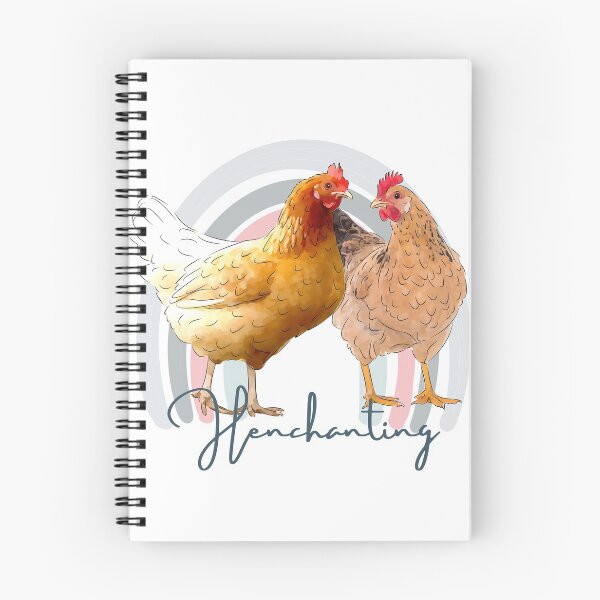 Item preview, The Henchanting Hens. Two lovely hens, natural and soft color tones, for the chicken moms and dads out there. designed and sold by Orianah.