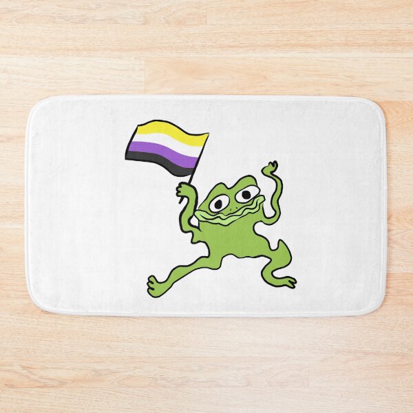 Item preview, Nonbinary Pride Froggy designed and sold by Josie Richey.