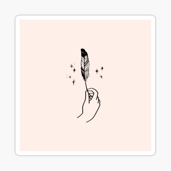 Magic Feather Sticker