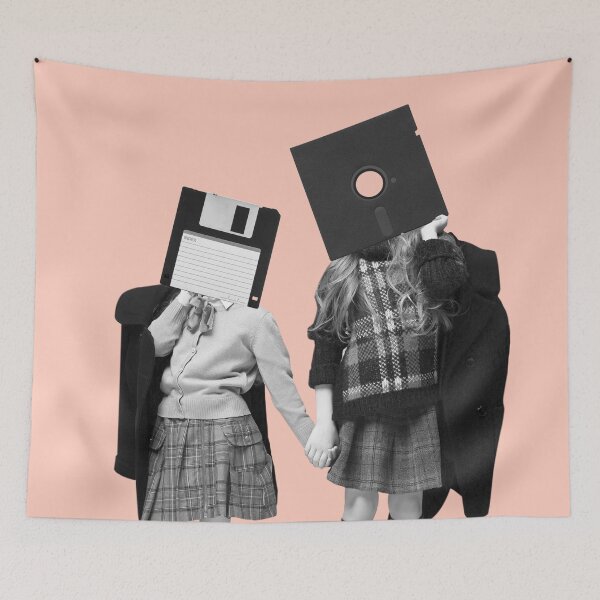 Item preview, Sweet sisters memories in pink designed and sold by ESCAPZ.