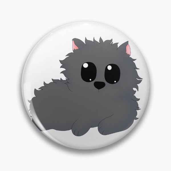 Item preview, Black fluffy poodle designed and sold by rizetsuki.