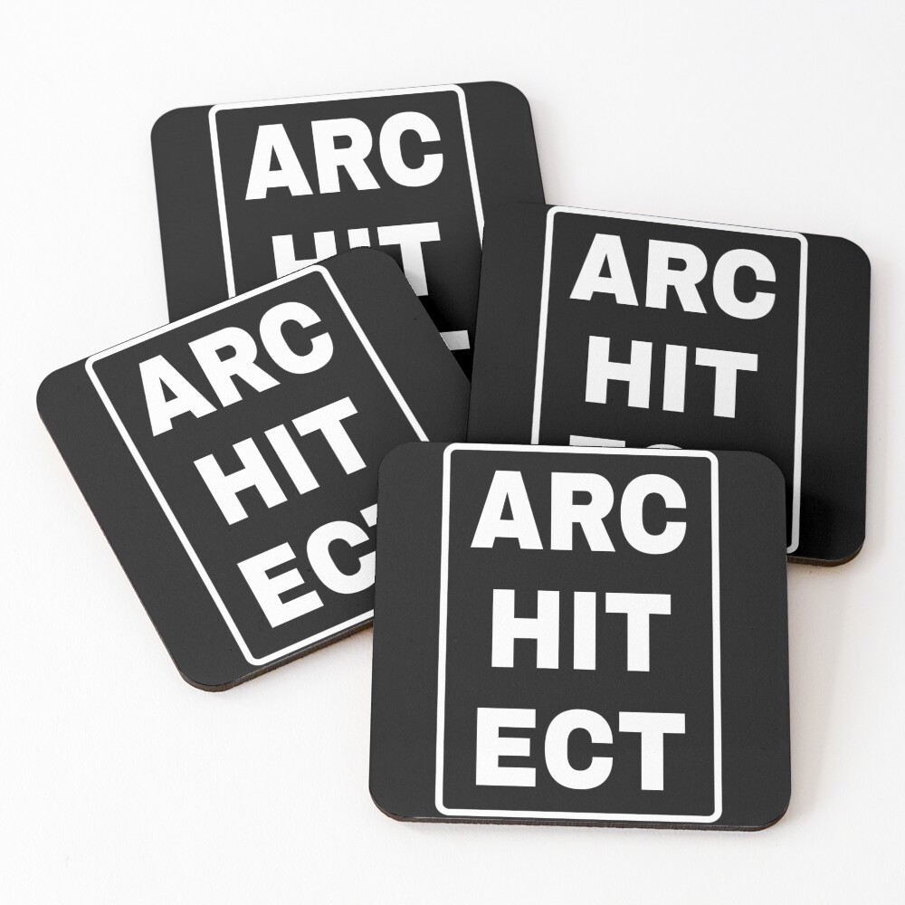 Item preview, Coasters (Set of 4) designed and sold by WORDtoARTwork.