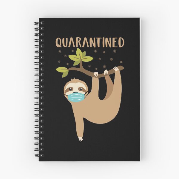 Item preview, Sloth Quarantine gift idea for sloth lovers designed and sold by BRtisticDesigns.
