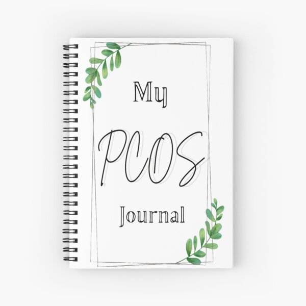 My PCOS Journal Notebook Diary Stationary Spiral Notebook