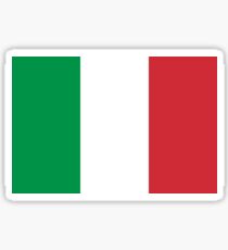 Italienische Flagge Sticker