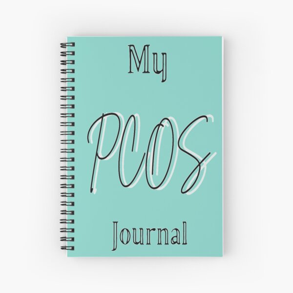My PCOS Journal Diary Notebook Stationary Spiral Notebook