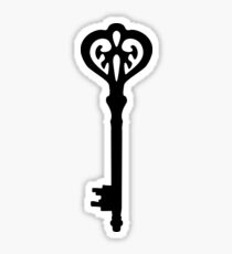 Victorian Key Sticker