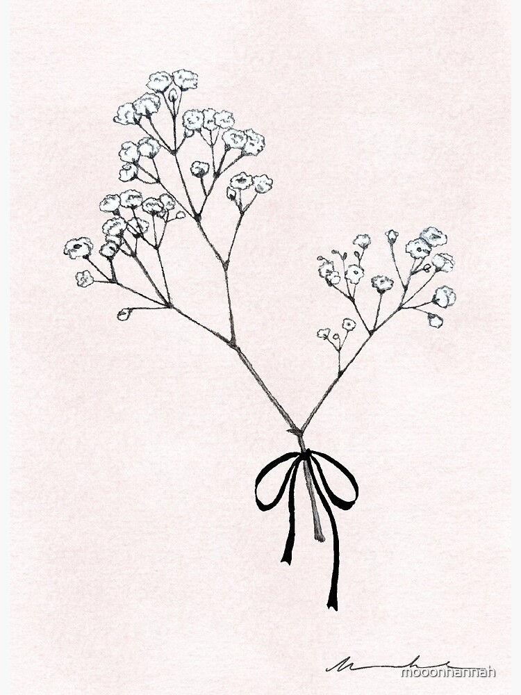 Gypsophila; Baby's Breath | Art Board Print