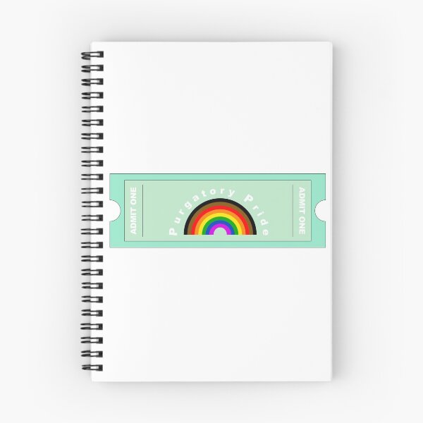 Item preview, Purgatory Pride Ticket designed and sold by deartaylorwoods.