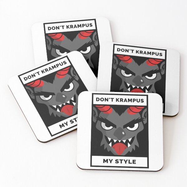 Item preview, Don't Krampus My Style Funny Dad Joke Christmas Design designed and sold by LindaHemingway.