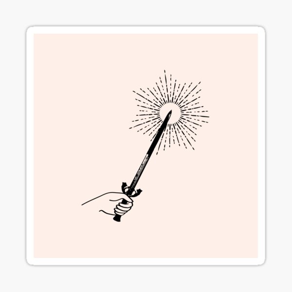 Ace of Swords Sticker