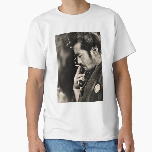 Vista previa del artículo con la obra «Toshiro Mifune 27 - Camisa unisex para hombre La mejor camiseta vintage para mujeres y niños», diseñado y vendido por FKAHKFK.