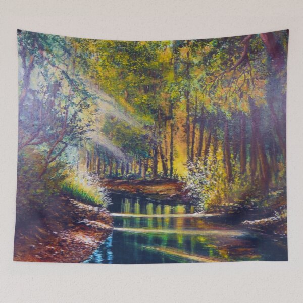 Item preview, Light Beams at River Bend designed and sold by JJCELLZ.