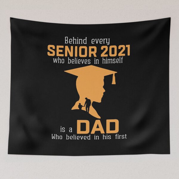 Item preview, Behind Every Senior 2021 Who Believes In Himself is a Dad 95 designed and sold by davidcgonzale.