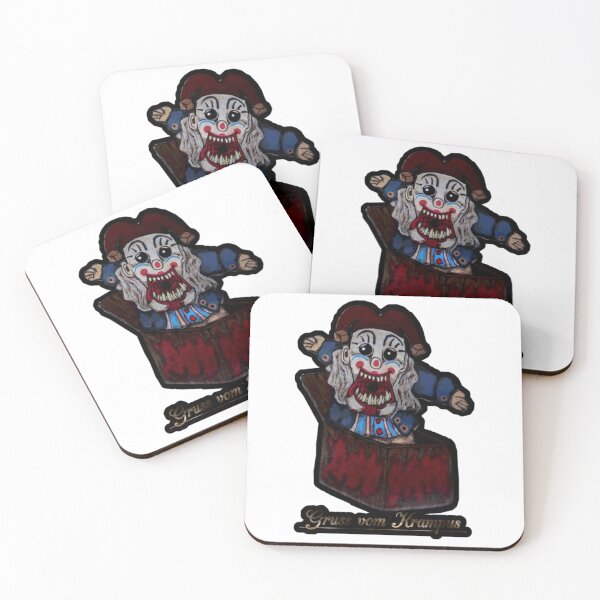Item preview, Krampus - Der Klown designed and sold by LindaHemingway.
