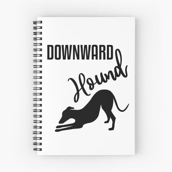 Item preview, Downward Hound Greyhound Yoga Pose designed and sold by GreytGraphicals.
