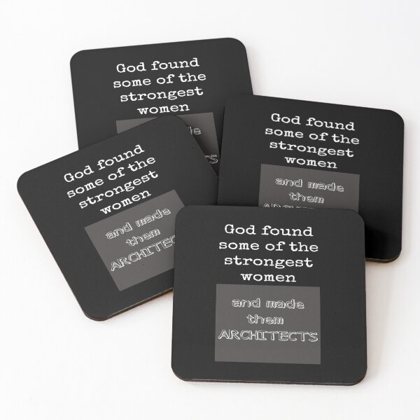 Item preview, God found some of the strongest women and made them architects designed and sold by WORDtoARTwork.