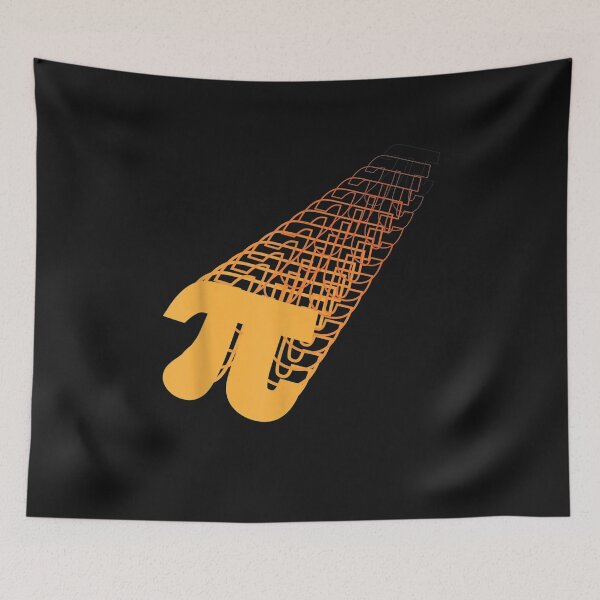 Item preview, Pi symbol fading to infinity T-Shirt designed and sold by Lukifo-Mission.