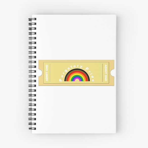 Item preview, Purgatory Pride Ticket designed and sold by deartaylorwoods.