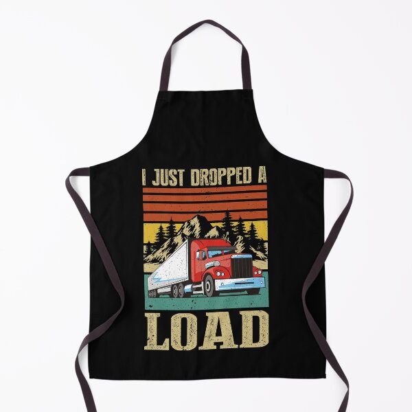 Item preview, I Just Dropped A Load Funny Trucker Gift Fathers Day Retro Shirt designed and sold by jvtee.