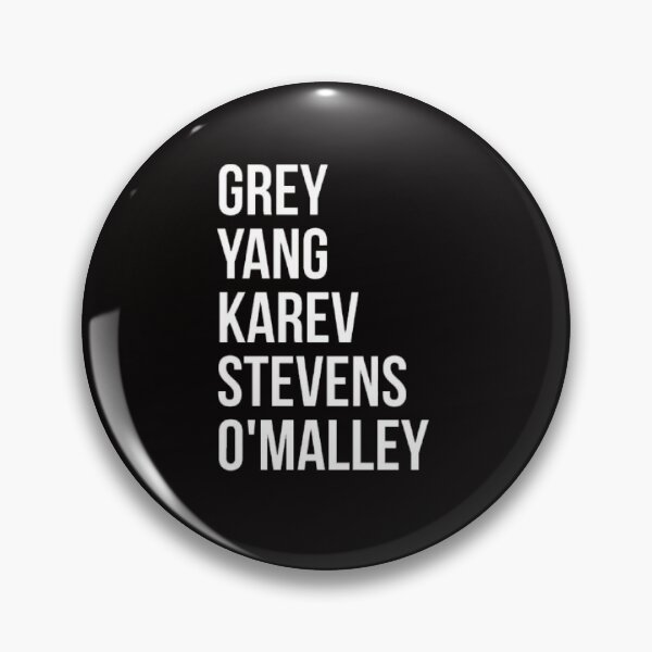Item preview, “Grey Yang Karev Stevens O'Malley” designed and sold by Art10Shop.
