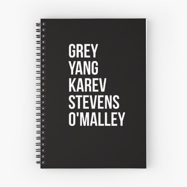 Item preview, “Grey Yang Karev Stevens O'Malley” designed and sold by Art10Shop.