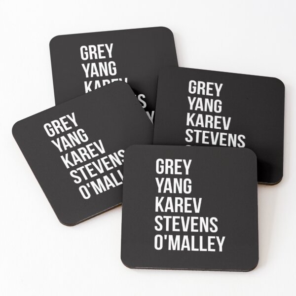 Item preview, “Grey Yang Karev Stevens O'Malley” designed and sold by Art10Shop.