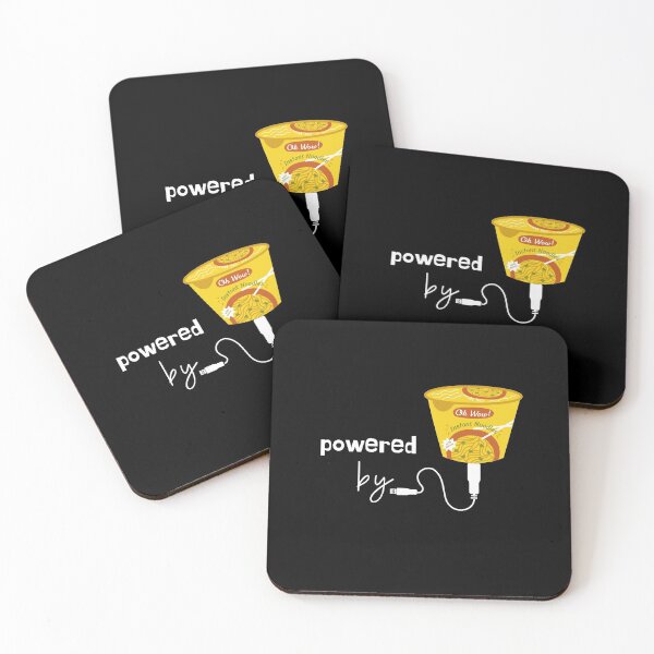 Item preview, Powered by Instant Ramen designed and sold by leBoosh-Designs.