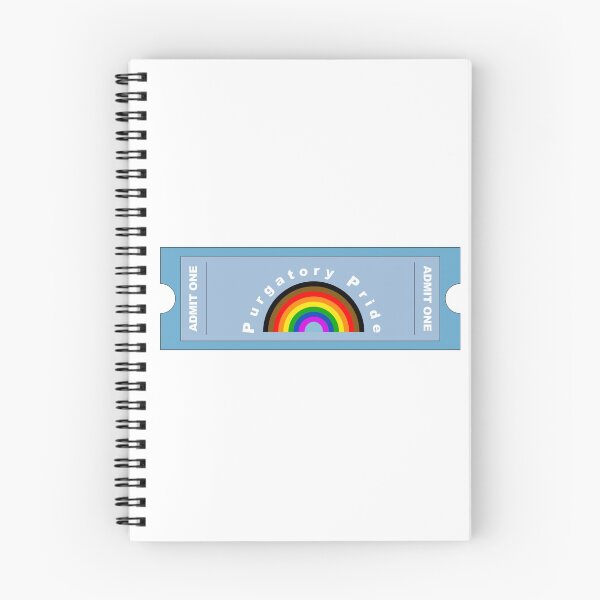 Item preview, Purgatory Pride Ticket designed and sold by deartaylorwoods.