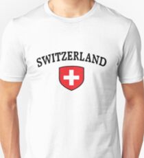 Camiseta unisex Partidarios de Suiza