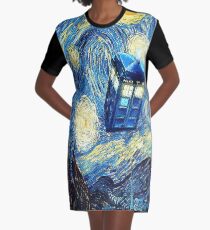 Van Gogh Graphic T-Shirt Dress
