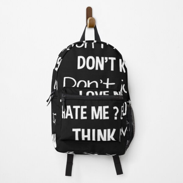 Item preview, Love Me Great Hate Me Even Better Think I’m Ugly Don’t Look At Me Shirt designed and sold by Lukifo-Mission.