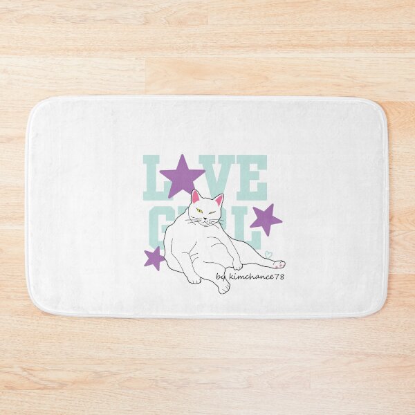 Item preview, lettering and big cats design print. designed and sold by dadamda.