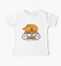 Griechische Katze Baby T-Shirt