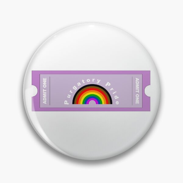 Item preview, Purgatory Pride Ticket designed and sold by deartaylorwoods.