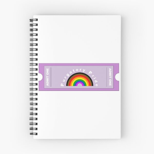 Item preview, Purgatory Pride Ticket designed and sold by deartaylorwoods.