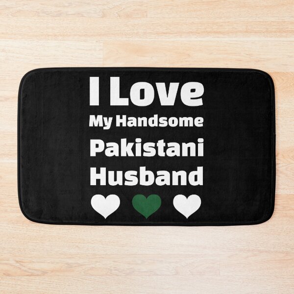 Item preview, I Love My Handsome Pakistani Husband - Pakistan Husband designed and sold by DiceNLDesigns.