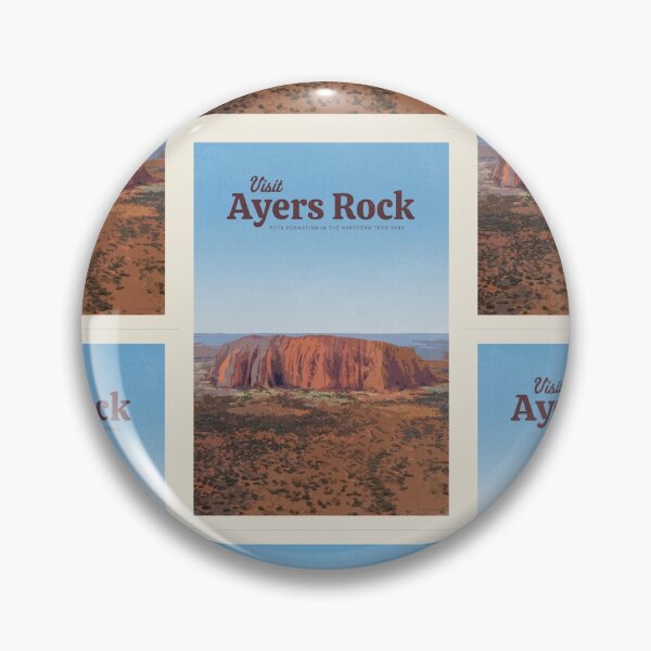 Item preview, Visit Ayers Rock designed and sold by Mercury Club.