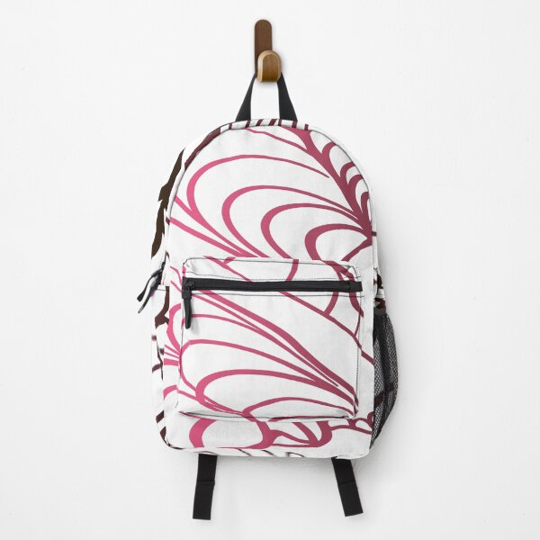 Item preview, Pink illustration with waves and swirls designed and sold by SidorovaOO.