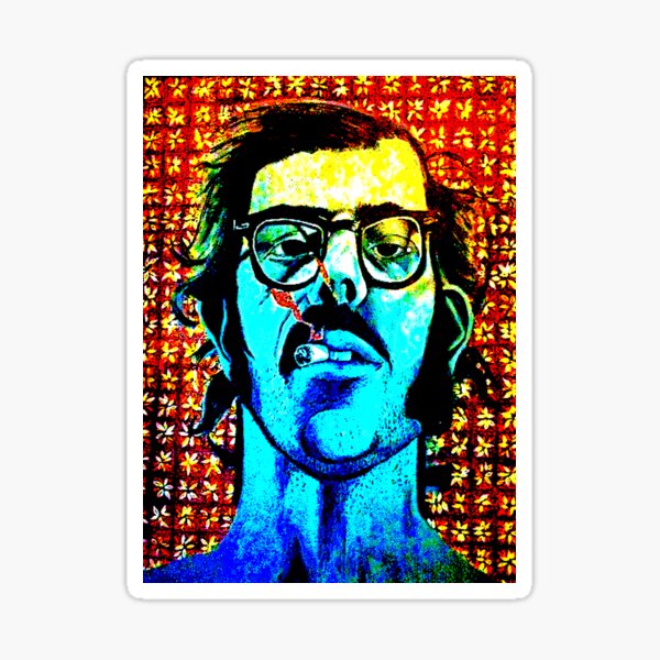 Chuck Close Sticker